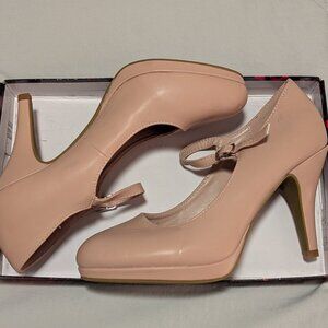 Forever Nude Mary Jane Pumps